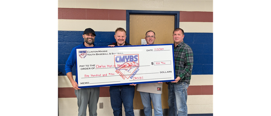 Donation to the CM Athletic Boosters